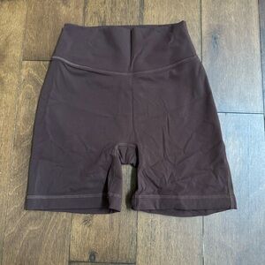 Women's Chocolate Brown Bike Shorts